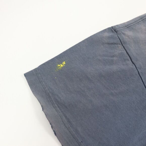 Thrashed Sun Faded Columbia Bass Fishing T-Shirt Paint Bleach Distress 2XL - Picture 7 of 8